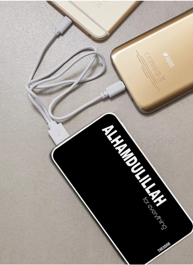 Theodor - 10,000 mAh Super Fast Charging Ultra Compact Power Bank with Quick Charge & Power Delivery, Portable Charger For iPhone and Android Alahamud - Image 1