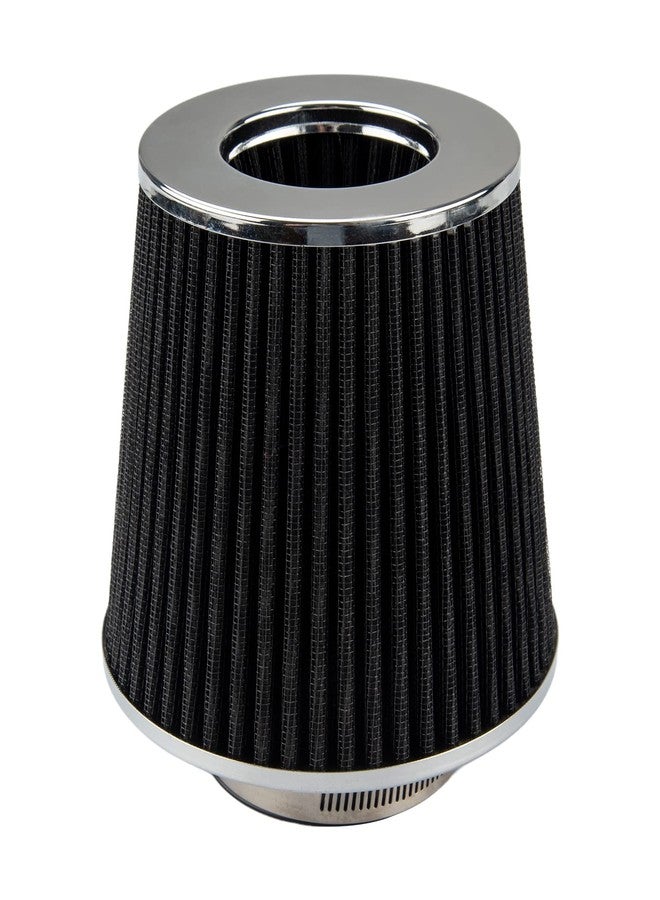ZonCar Cold Air Intake System 3" High Flow Inlet for Universal Black - Image 3