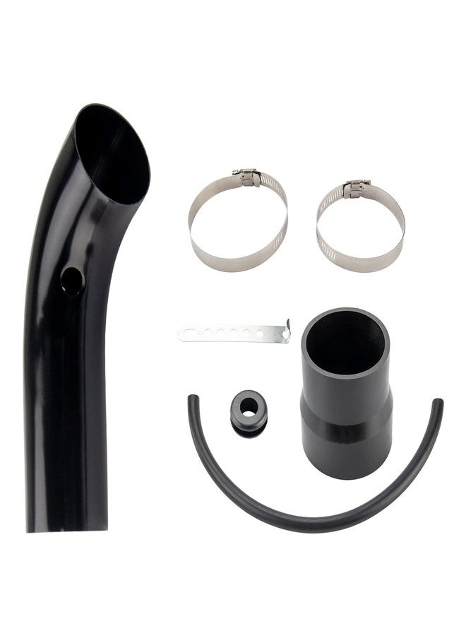 ZonCar Cold Air Intake System 3" High Flow Inlet for Universal Black - Image 5