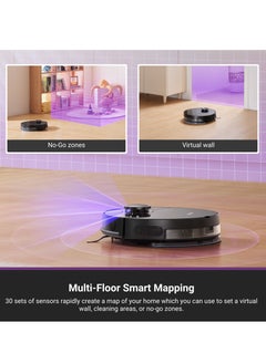 EUREKA Robot Vacuum Cleaner and Mop with 8000Pa Suction, 5th-Gen LDS, Multi-Floor Mapping, 180 min Runtime, 3 in 1 Robotic Vacuum Cleaner for Pet Hair, Carpet, Hard Floors, Work with App/Alexa, NER710 - pzsku/ZD0CFD714F157B7BDD5A6Z/45/_/1740454236/d31cec3e-aefd-4509-816f-fbf4e4fba7b9