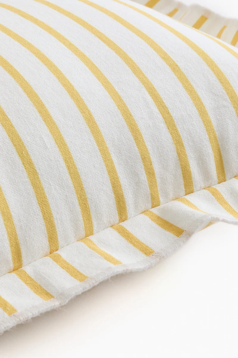 H&M Rectangular linen-blend cushion cover