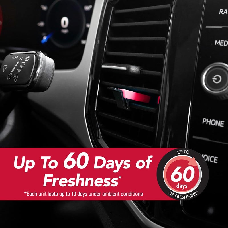 RefreshYourCar Refresh Your Car Freshener Vent Clip - Very Cherry, (6-count) - Image 2