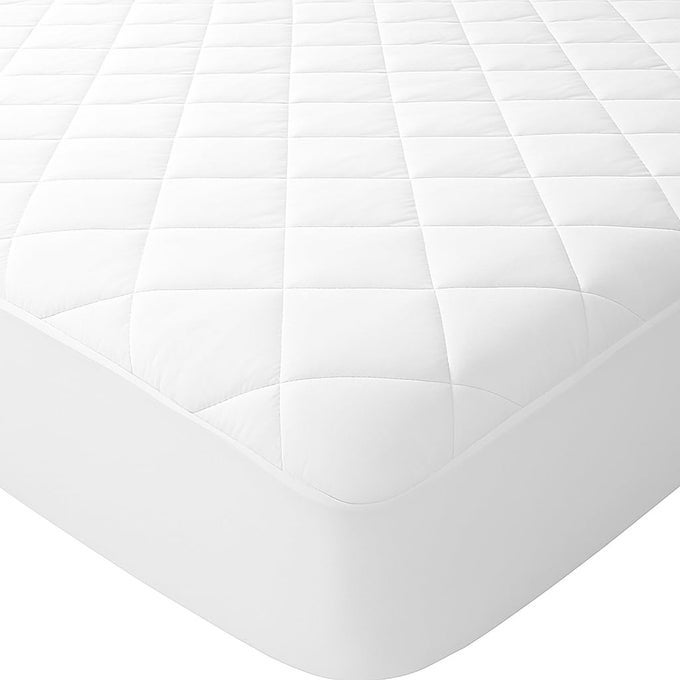 HIGHLIVING QUILTED MATTRESS PROTECTOR EXTRA DEEP SINGLE 90 190 X 30CM