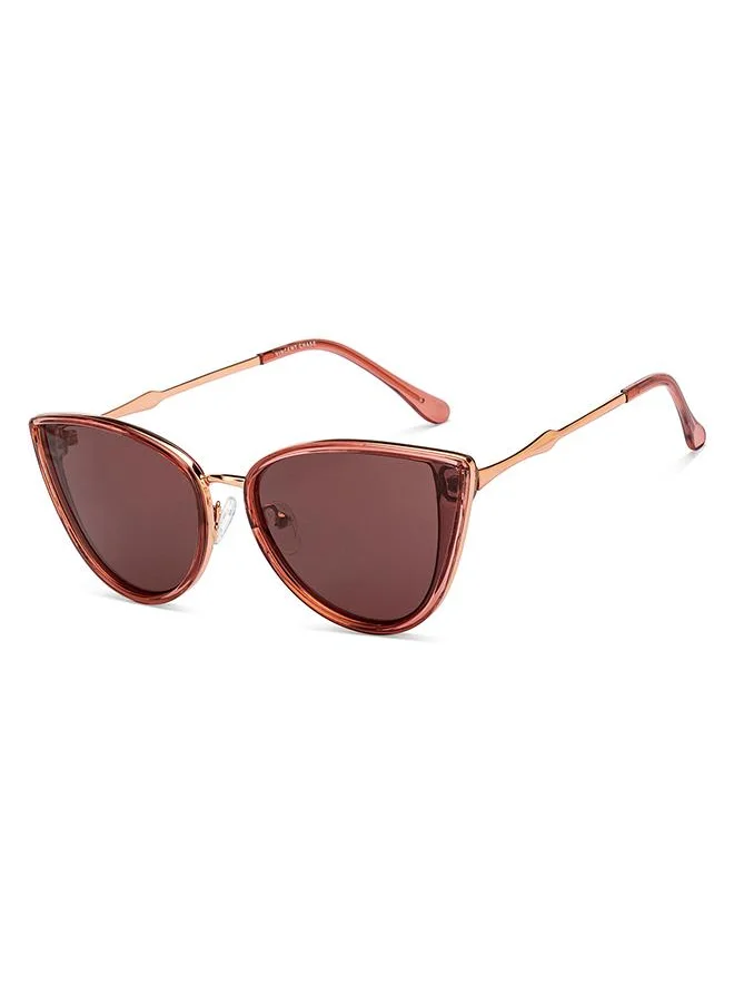 VINCENT CHASE Women's Rim Cateye All-Time Hits Branded Latest And Stylish Sunglasses Polarized And 100% UV Protected Women Large VC S11759