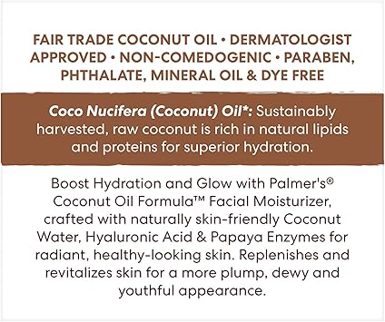PALMER'S مرطب الوجه بالكوكونت من بالميرز 50 جرام - Image 3
