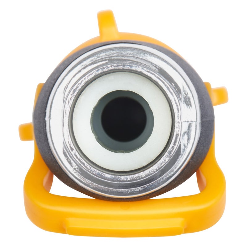 Melnor 65171AMZ Lever Flow Through Valve Connector Bundle, 1 Count (Pack of 1), Yellow, Black, Grey - Image 4