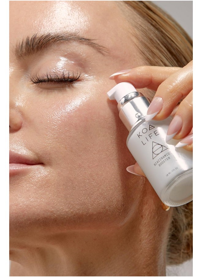 KOA LIFE Niacinamide Serum Hyaluronic Acid Serum For Face Face Serum Hydrating Serum Ultra Hydrating Face Serum Face Serum For Women Anti Aging Skin Care Skincare Serum Smooth Skin 1 Fl Oz  - Image 2