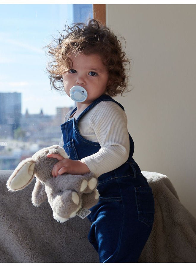 Mininor عبوة من 1 مصاصة مطاطية دائرية للأطفال، 0 شهور +، مثلج - Image 2