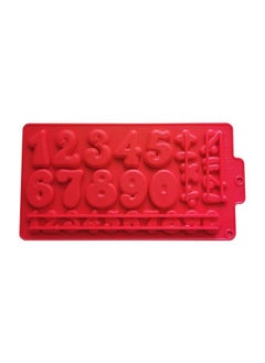 asmat 0-9 Number Cavities Chocolate Silicone Mold Large Number Baking Mold Resin Mold Cake Pan Mold for Biscuit Ice Cube Tray  - Image 1