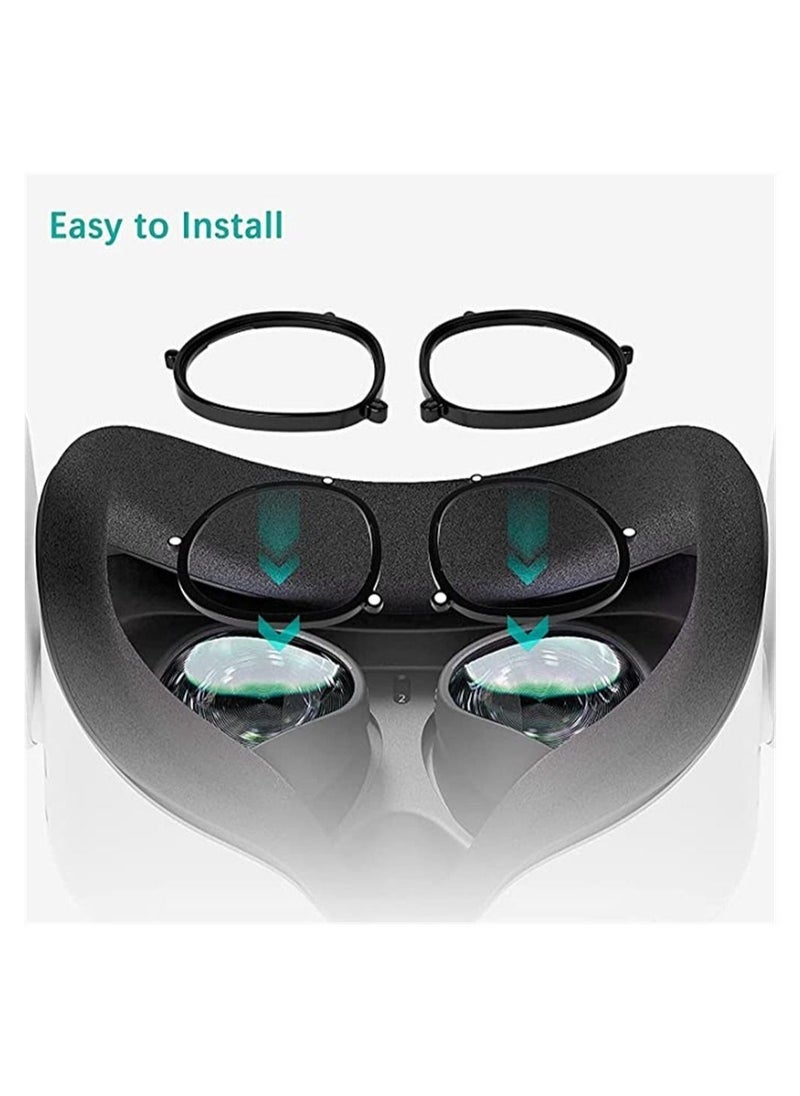 Y&D - Lens Protector Frame for Oculus Quest 2, DMG VR Magnetic Glasses Frame, Prevent from Scratching, 2 - Image 1