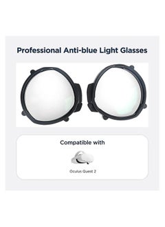 Y&D Lens Protector Frame for Oculus Quest 2, DMG VR Magnetic Glasses Frame, Prevent from Scratching, 2  - Image 5