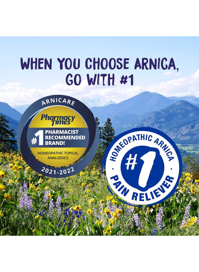 Boiron Boiron Arnicare Gel for Relief of Joint Pain, Muscle Pain, Muscle Soreness, and Swelling from Bruises or Injury - Non-greasy and Fragrance-Free - 2.6 oz (Horizontal)  - Image 5