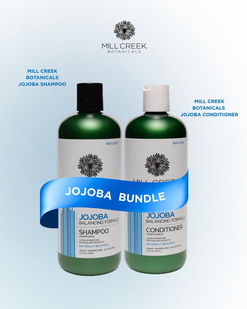 Mill Creek Botanicals Jojoba Shampoo and Conditioner Bundle - Image 3