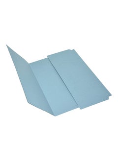 FIS FIS Document Wallets Blue Color, Pack of 50 Pcs, 320 gsm, F/S (210 x 330 mm) Size - FSFF8BL  - Image 2