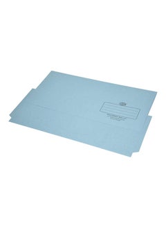 FIS FIS Document Wallets Blue Color, Pack of 50 Pcs, 320 gsm, F/S (210 x 330 mm) Size - FSFF8BL  - Image 1