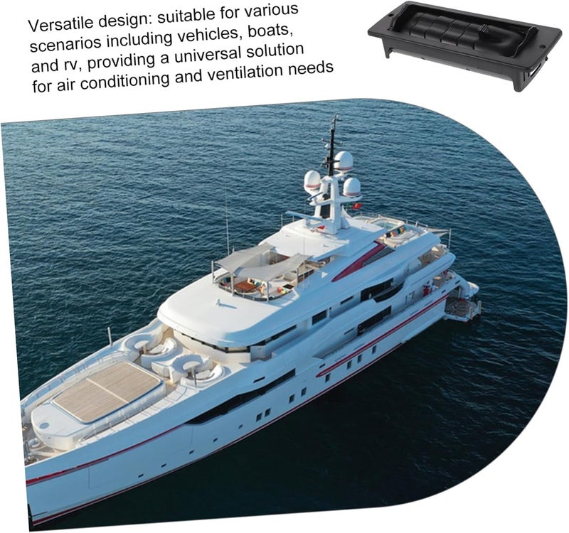 Gatuida Vehicle Air Vent Cover for Cars Boats and Rvs Plastic Design for Easy Installation and Enhanced Airflow Cold and Warm Conditions - Image 4
