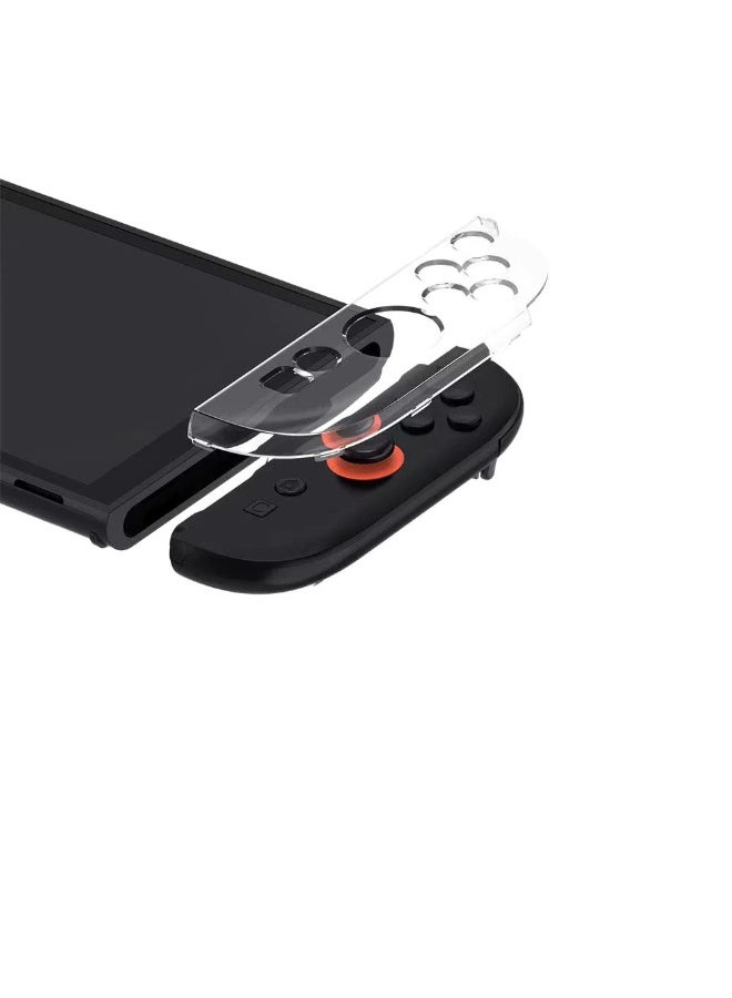 سام جراب واقٍ من الكريستال الشفاف متوافق مع Nintendo Switch 2 PC مادة مقاومة للصدمات والخدش مع وظيفة الحامل - Image 2