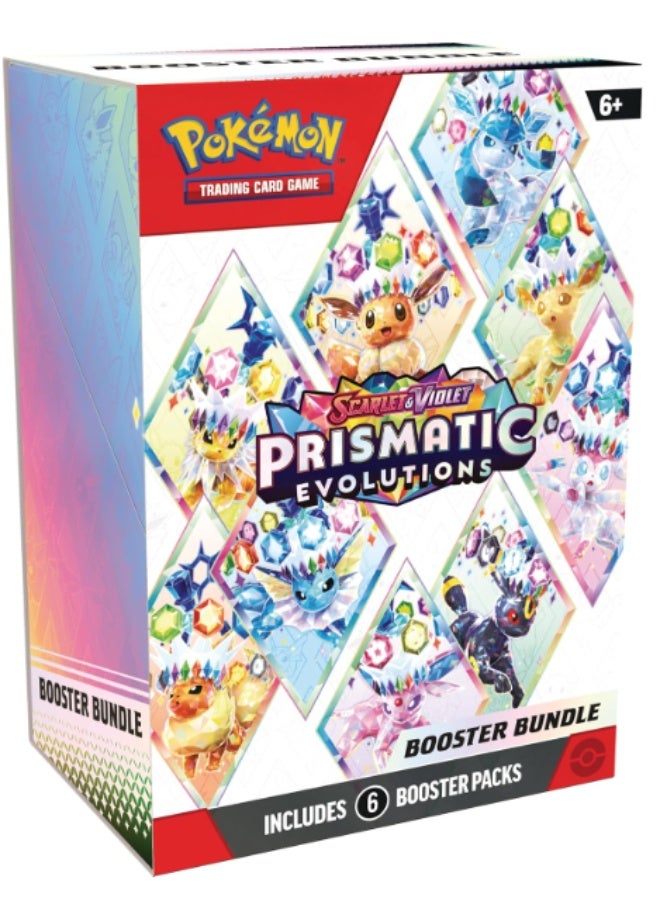 Pokémon TCG: Scarlet & Violet—Prismatic Evolutions Booster Bundle