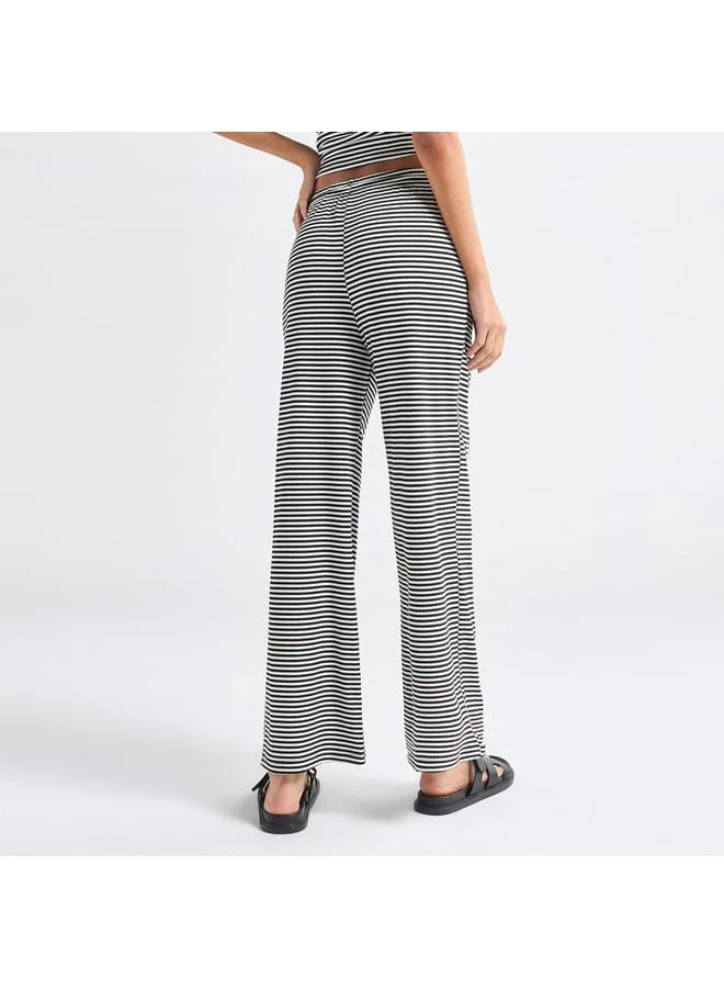 Splash FAV Striped Pants with Drawstring Closure