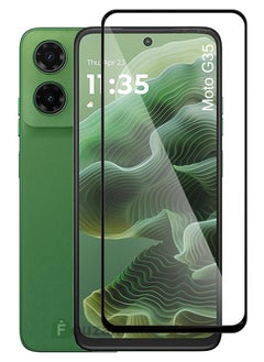 Generic Generic Glass Screen Protector For Motorola Moto G35 -Black  - Image 1