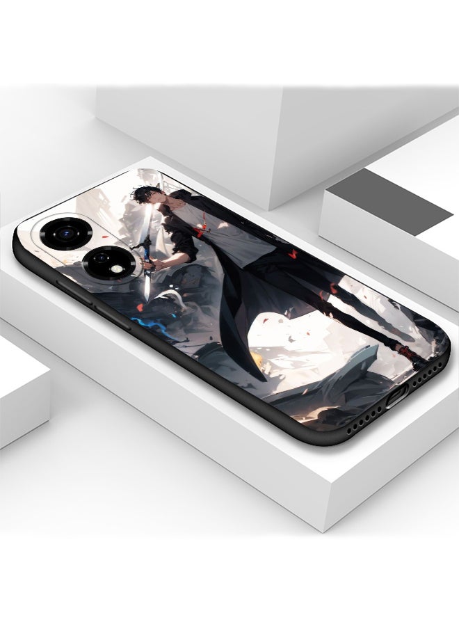 Generic - Protective Shockproof Case Cover For ITEL P55 5G anime Solo Leveling Sung Jinwoo Drawing - Image 1