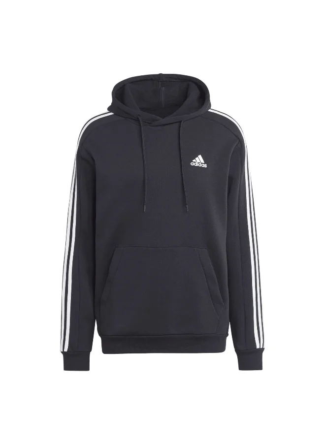 اديداس adidas M 3S Fl Hd Black Training Sweatshirts 2XS