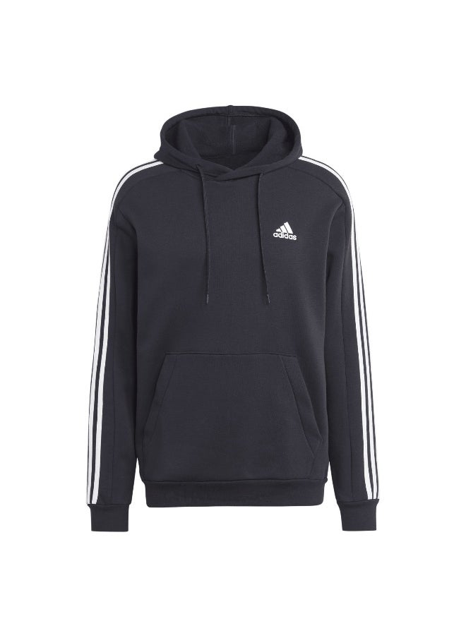 Adidas adidas M 3S Fl Hd Black Training Sweatshirts 2XS  - Image 1