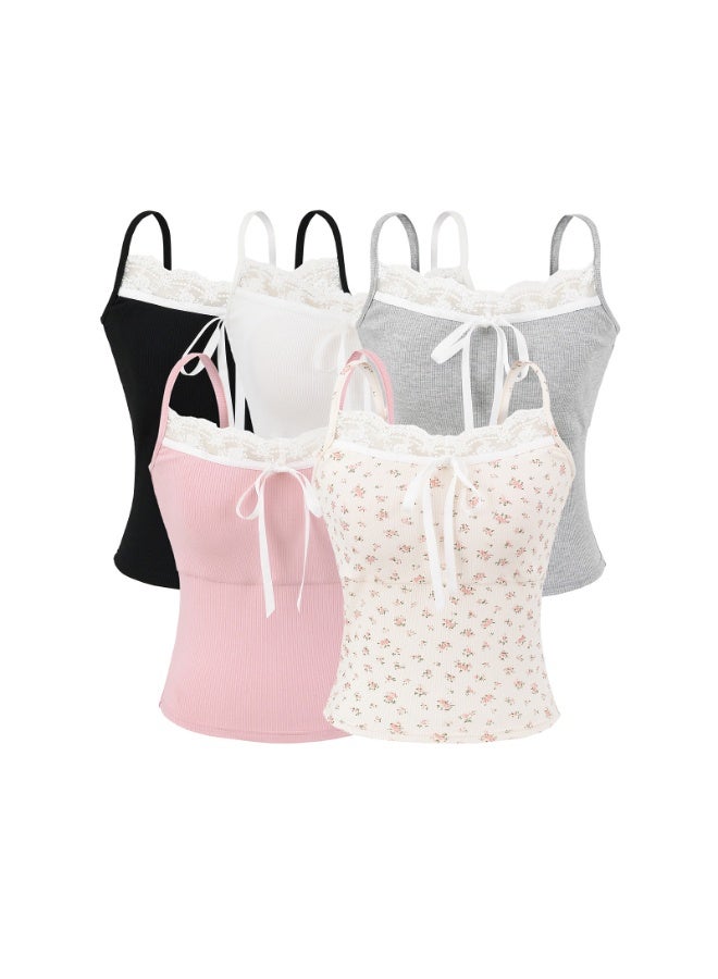 KUYING New Comfortable Skin Friendly Breathable And Slim Fit Vest Set Of 5  - Image 1