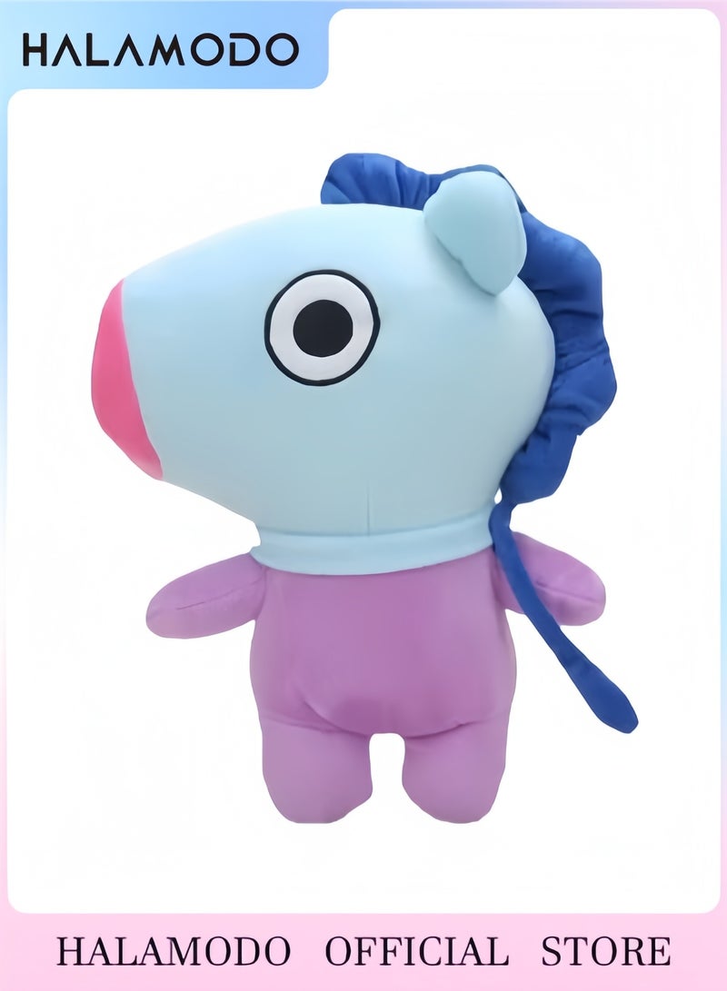 هالامودو لعبة تعبيرية بشكل حصان مستوحاة من فرقة بانقتان بتي أس بمقاس 27 سم