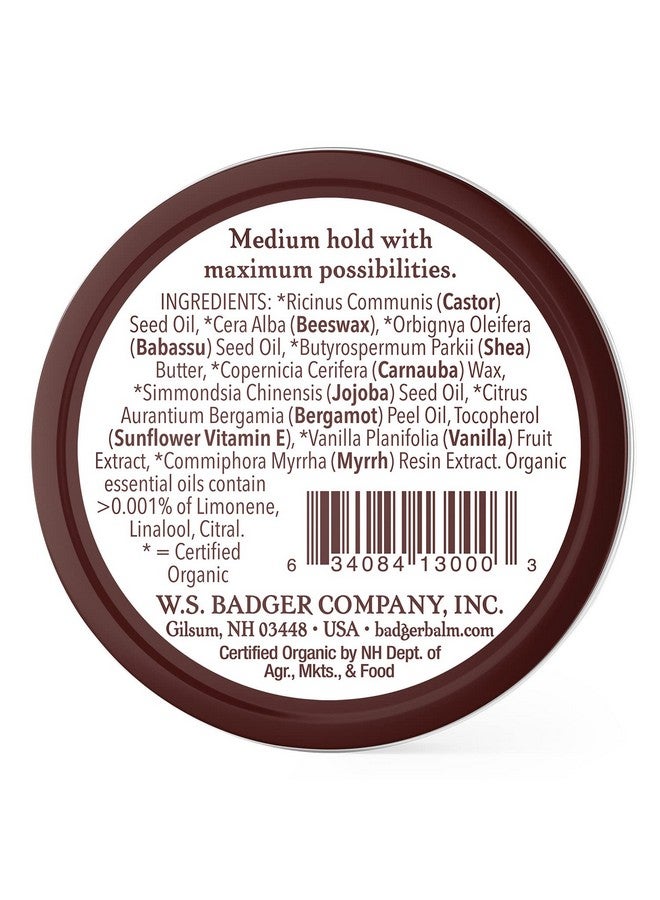 Badger - Mustache Wax, Medium Hold, Natural Mustache Wax, Certified Organic, Styling Facial Hair Wax, Moustache Wax, 0.75 oz - Image 2