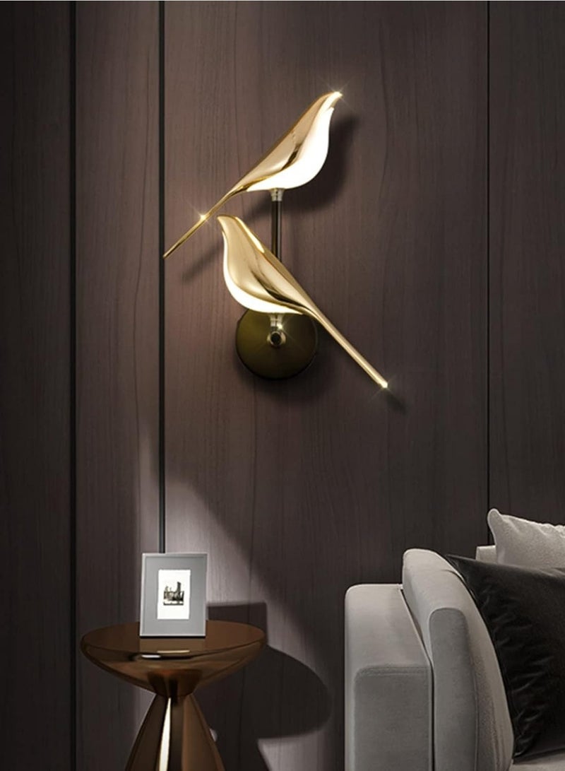 ليموس مصباح حائط على شكل طائر نورديك 4500 كلفن إضاءة طبيعية مصباح حائط LED عصري مزخرف مصباح حائط مصباح حائط LED على شكل طائر لغرفة المعيشة وغرفة النوم 85-265 فولت - Image 4