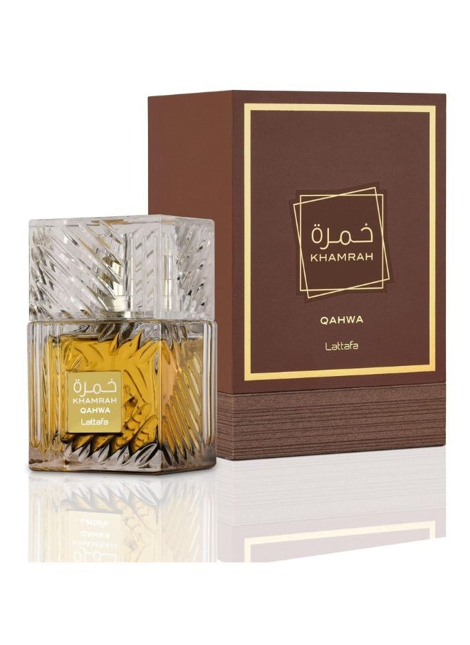 Lattafa Khamrah Qahwa For Unisex Eau De Parfum 100ml  - Image 1