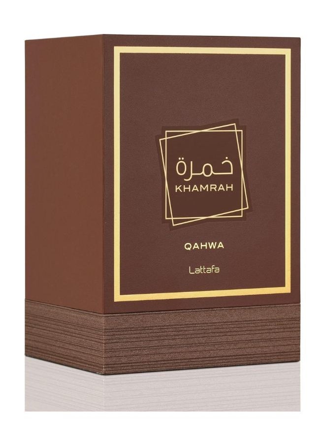 Lattafa Khamrah Qahwa For Unisex Eau De Parfum 100ml  - Image 2