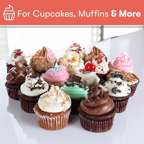 Cooking Light Mini Muffin Pan Carbon Steel Quick Release Coating, Non-Stick Bakeware, Heavy Duty Performance, 24-Cup, Gray - Image 5