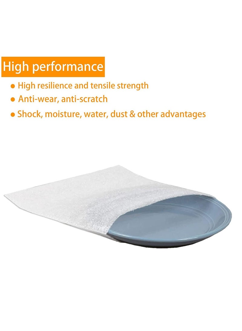 Generic - Cushion Foam Pouches Packing, 50Pcs Anti-Static Foam Wrap Pouches Packing Cushioning Supplies for Packing Shipping Box, Protecting Dishes Porcelain Glasses Plates Fragile Items(25x25cm) - Image 1