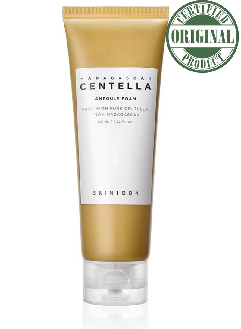 SKIN1004 Centella Ampoule Foam Cleanser 125ml - Gentle Low pH Daily Facial Cleanser for Sensitive Skin with Soothing Centella Asiatica Extract - Image 2