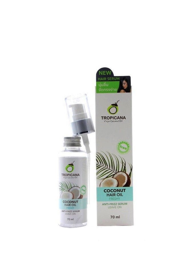 TROPICANA Virgin Coconut Oil - Tropicana Coconut Hair Oil Freshy 70ml - Image 1