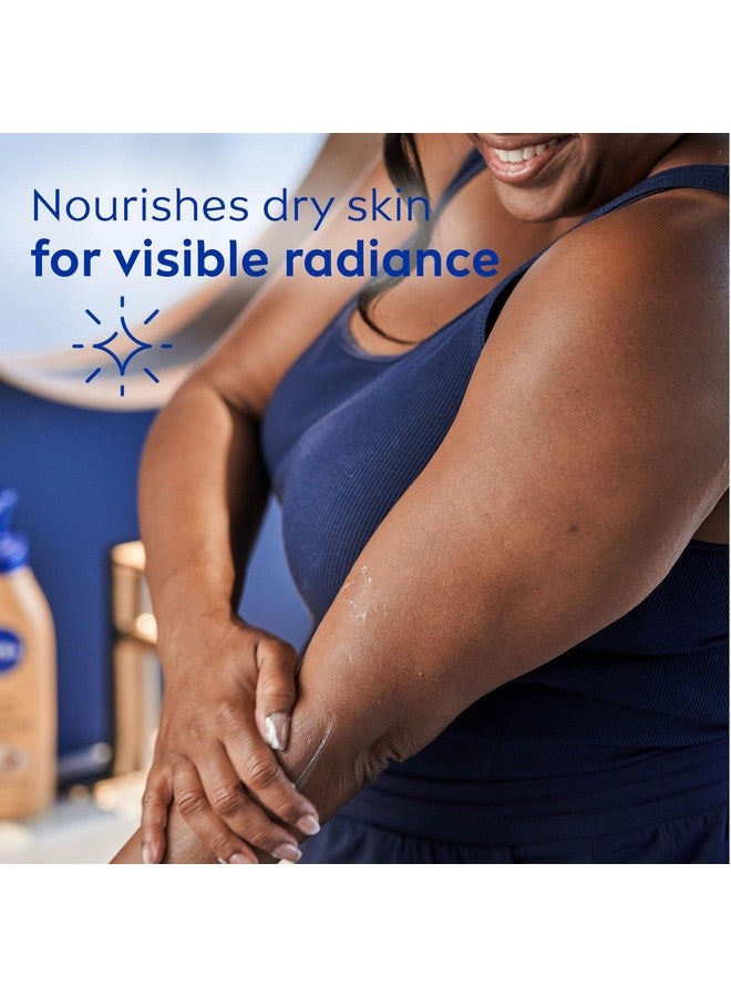 نيفيا لوشن الجسم بزبدة الكاكاو من نيفيا مع سيروم مغذي عميق، لوشن للجسم معطر، زجاجة مضخة سعة 16.9 أونصة سائلة - Image 4