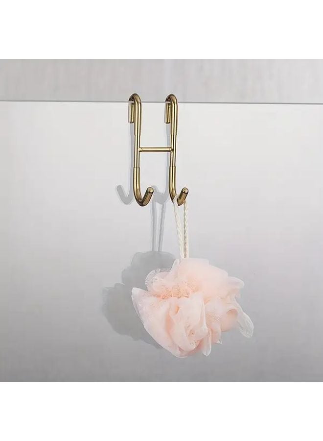 Golden Door Hook For Frameless Glass Shower Door Bathroom Towel Hook - Image 1
