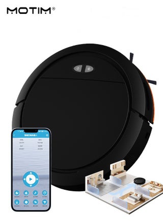 Robot Vacuum Cleaner with 2700Pa Powerful Suction, Wi-Fi Connected, Intelligent Route Planning, Multiple Cleaning Modes, Self-Charging Robotic Vacuum Cleaner, Up to 100 Minutes Runtime - pzsku/ZD0D1E17661F50CE96432Z/45/_/1726732231/9495392b-3899-4bcb-8c1c-44e65f90818c
