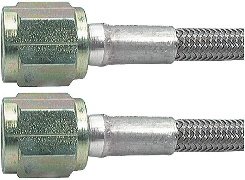 Allstar Performance ALL46310-9 9" #3 Braided Steel Lines With -4 Ends