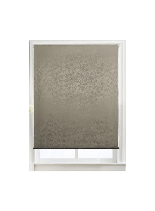Micasa Easy To Install Durable Material Jacquard Roller Blinds Taupe 240 X 150 Cm 2023Wb083