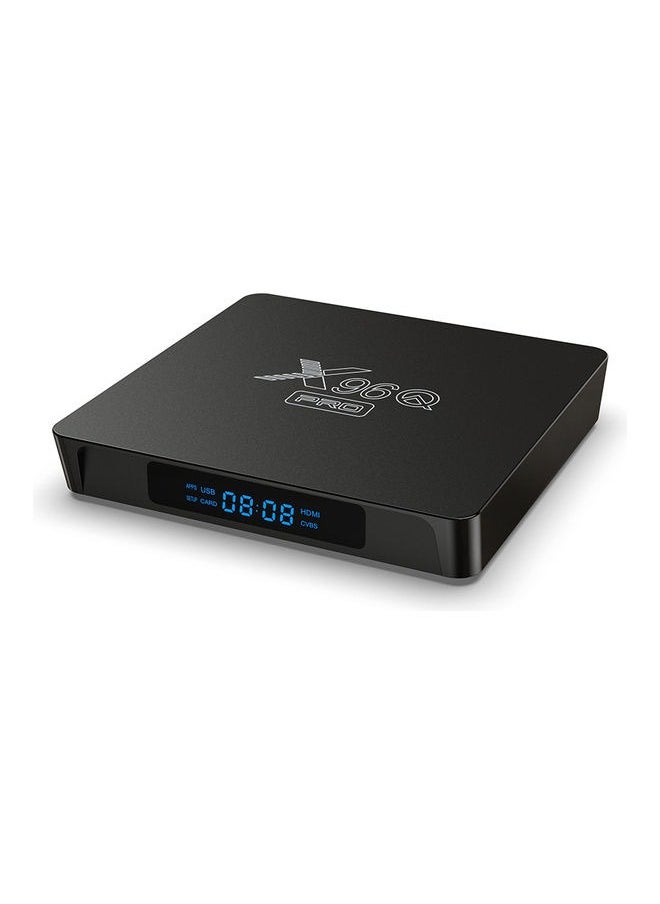 اكس 96 X96Qpro جهاز تلفزيون Android 4K UHD مع ذاكرة وصول عشوائي سعتها 4 جيجابايت وذاكرة قراءة فقط 32 جيجابايت X96Q Pro أسود  - Image 3