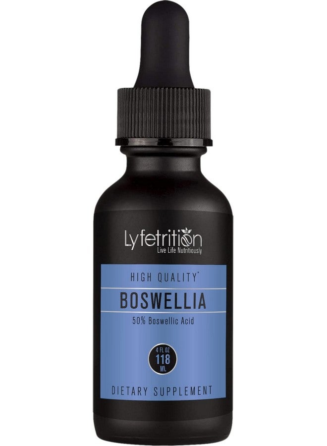 Lyfetrition Boswellia 455 mg, 4 Oz Liquid, 220 Servings, Made in USA, Quick Absorption, Quality Potent Ingredients, Third-Party Tested, Non-GMO, GMP Certified, Cruelty-Free Products - Image 1