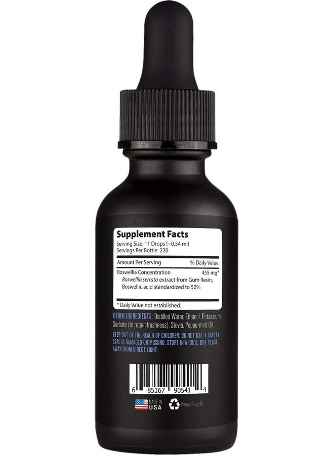 Lyfetrition Boswellia 455 mg, 4 Oz Liquid, 220 Servings, Made in USA, Quick Absorption, Quality Potent Ingredients, Third-Party Tested, Non-GMO, GMP Certified, Cruelty-Free Products - Image 3