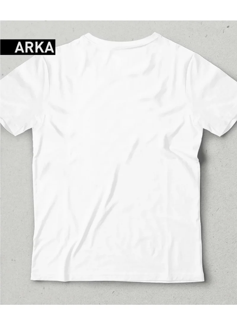 Hena Ataturk Printed Special Design Kids T-Shirt White