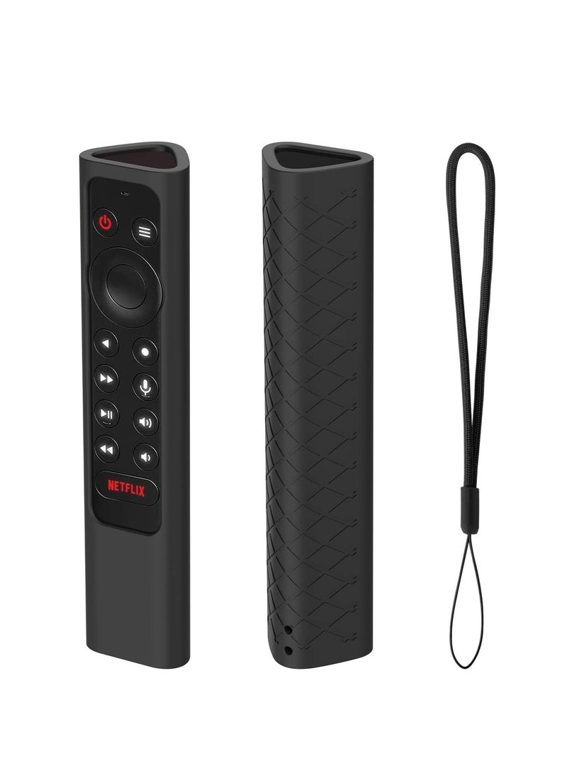 Protective Case Compatible for NVIDIA Shield Android TV Pro 4K HDR Streaming Media Player Remote Case Shockproof Remote Bumper Back Cover (Black) - Image 1