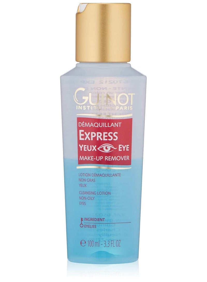 Guinot Express Eye Make-Up Remover, 3.3 Fl Oz - Image 1