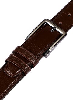 Andora Classic Leather Buckle Belt-Brown  - Image 2