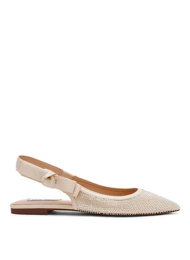 Steve Madden  Olyvia-B Ivory Women's Bow-Detail Flats for Women | Best Price UAE